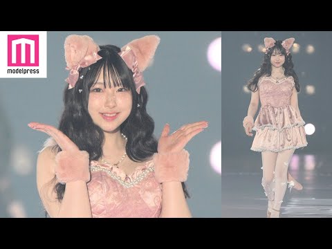 “ぱるたん”桜庭遥花「関コレ」初出演で猫耳衣装着こなしダンス アイドルデビューが決定【関西コレクション 2024 A／W】