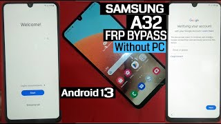 Samsung A32 frp bypass Android 13 | samsung a32 google account bypass | samsung a325f frp unlock