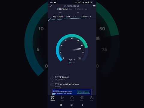 890 Taka Dot Internet USA Server IIG Speed Test on Off-peak Hours