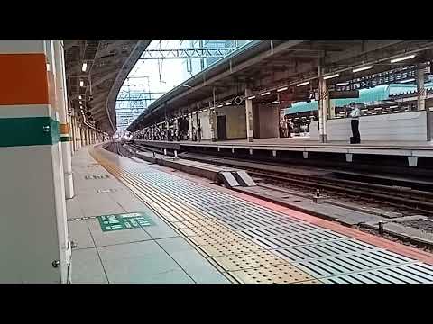 特急ときわ　E675系　入線シーン　IN東京駅