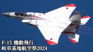 岐阜基地航空祭 2024 F-15 機動飛行 JASDF Gifu Air Show