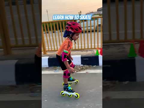 Learn How To Skate #skating #skate #shortvideo #youtubeshorts #sports #5yearoldkid #kids #india