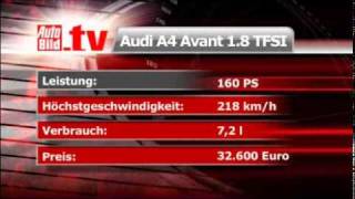 Video  VW Passat Variant, Audi A4 Avant, Mercedes C Class Estate   autobild de