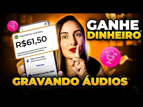 R$60 DINHEIRO EXTRA FÁCIL COM ÁUDIOS | Projeto pra Iniciante ganhar dinheiro online pelo celular