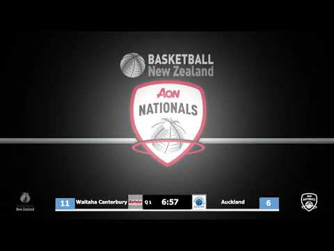 2020 Aon U17 Nationals - Waitaha Canterbury V Auckland | Boys SF2