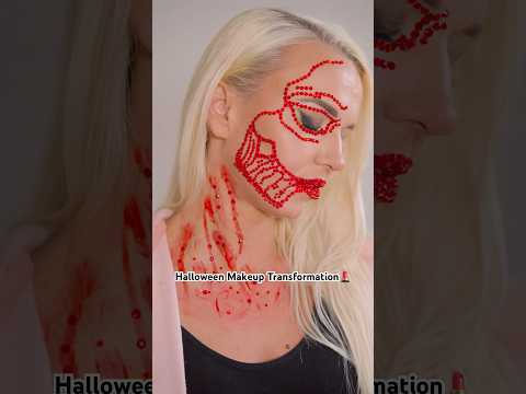 Halloween Makeup Transformation #shorts