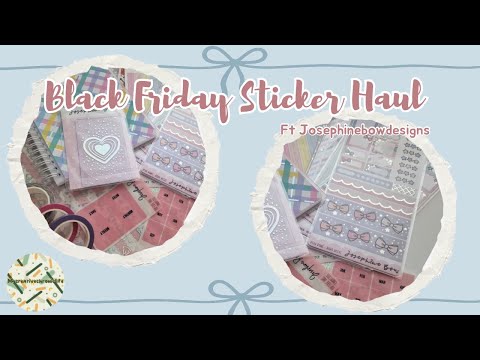 Black Friday Haul ft Josephinebowdesigns