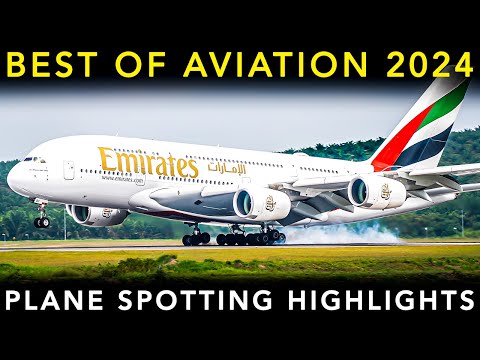 BEST OF AVIATION 2024✈️ - Ultimate PLANE SPOTTING highlights  | LANDING & TAKEOFF