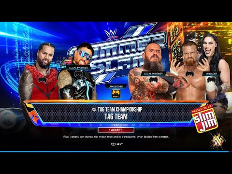 Usos vs House of black at Summerslam