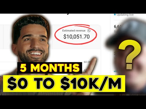 From $0/m to $10k/mo in 5 months with a faceless YouTube Channel (Mike's story)