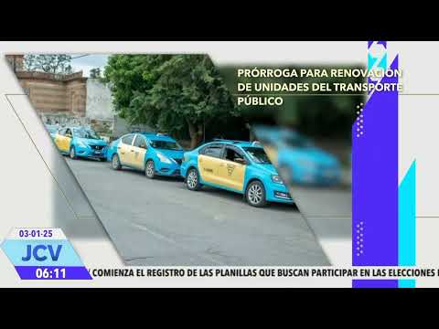 Renovación de transportes || Noticias con Juan Carlos Valerio