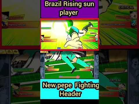 captain tsubasa dream team - New Pepe Fighting Header Rising sun player #captaintsubasadreamteam