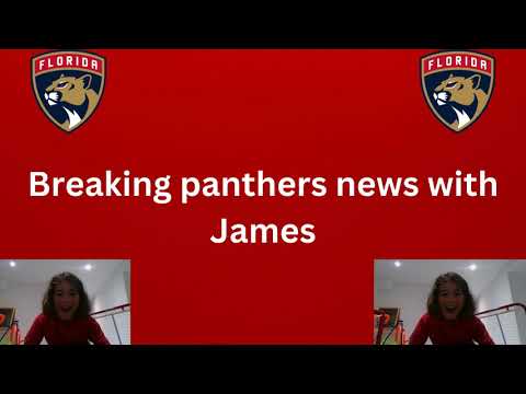 BREAKING PANTHERS NEWS WITH JAMES