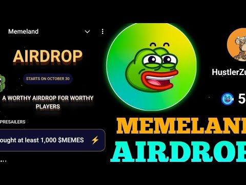 Memeland Airdrop claim !! Hurry