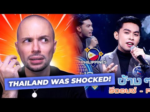 This Filipino got a standing ovation on a Thai vocal show!