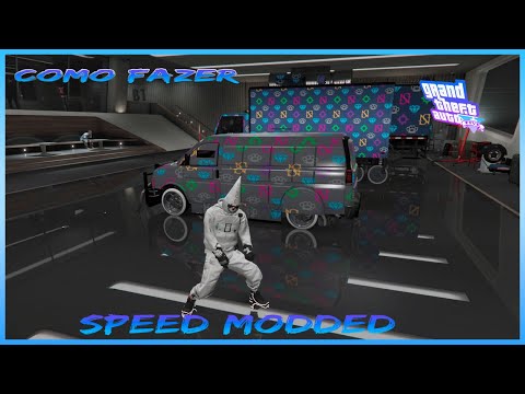 *MERGE* 🔥CRIAR VAN SPEEDO FULL MODDED🔥* CARRO PARA SPEED How to create Speedo mod // Gta Online