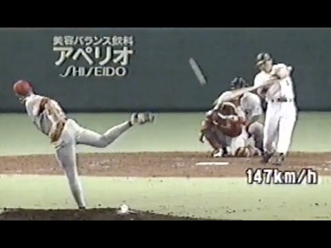 【好調チェコから一矢報いる】落合博満 シーズン12号ホームラン（通算479本目）1995年8月2日