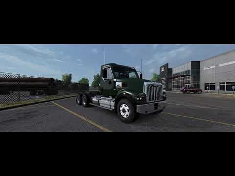 Штрафы - дорогой ремонт - слабый движок - но груз цел ! American Truck Simulator & jbx graphics 2K