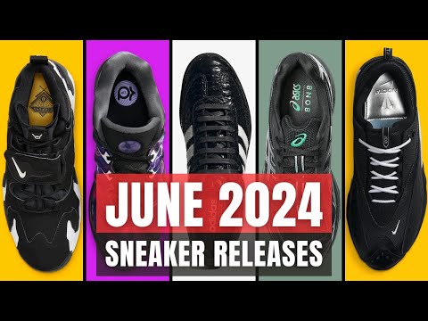 BEAUTIFUL IN BLACK Sneaker Release for JUNE 2024