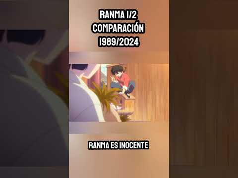 Ranma es INOCENTE - COMPARACIÓN Ranma 1/2 Serie CLÁSICA 1989 VS Remake  2024