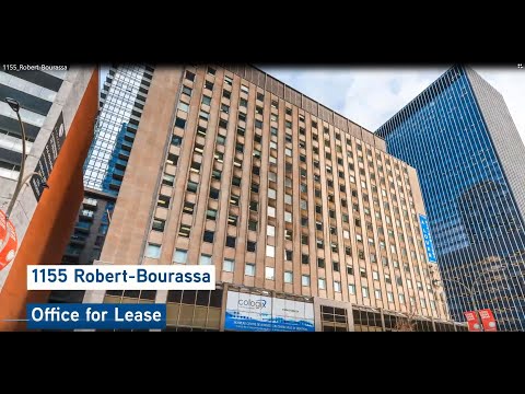 FOR LEASE: 1155 Robert-Bourassa Ave., Montreal