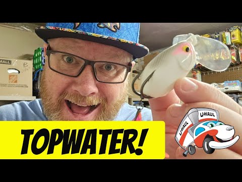 HUGE UNBOXING TOPWATER Moving Box Lures! The best box yet!