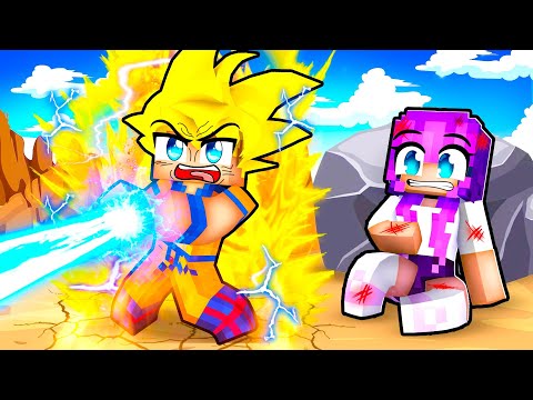 Playing as a PROTECTIVE GOKU in Minecraft!