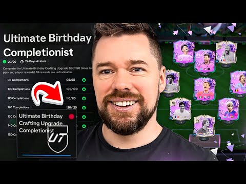 Opening EVERY Reward from the FUT Birthday Crafting Upgrade!