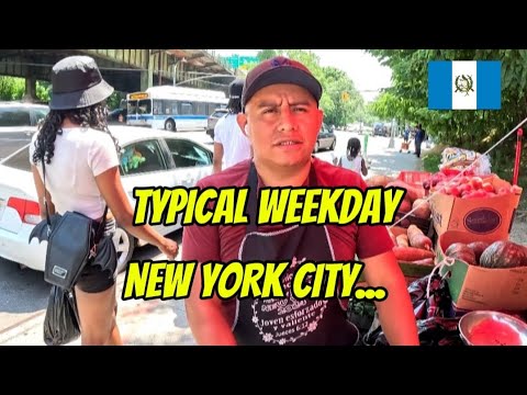 TYPICAL WEEKDAY @NEW YORK CITY!!