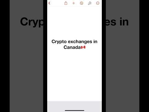 Crypto Exchanges in Canada 🇨🇦 Comparison