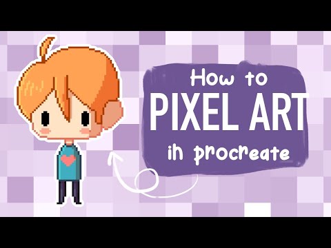 How to draw Pixel Art on Procreate