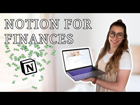 How I Organize my Finances in Notion 💸 | monthly budget template, track income & expenses