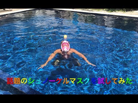 話題のシュノーケルマスクを試してみた【VLOG】🌺【実験】2019.4