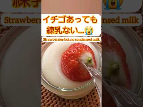 【Shorts動画】自家製コンデンスミルク(練乳)作り方/レシピ【Homemade Condensed Milk Recipe】 #Shorts　　#shortsvideo　　#shortsindia