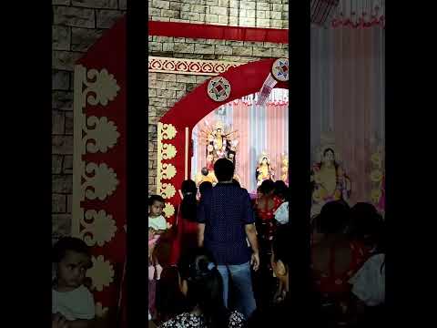 ||Astomi rate alpo pujo dekhte gelam|| shorts||durgapuja2023||mini vlog||