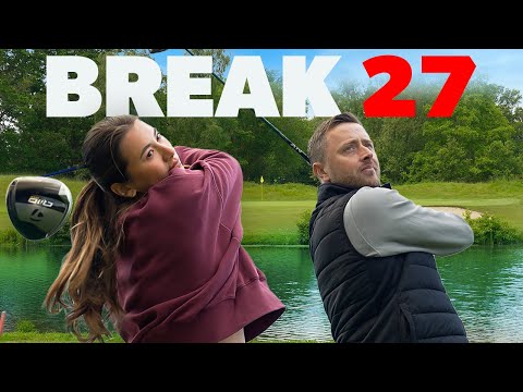 Can we shoot 10 under through 9 holes?! | Pyrford Lakes Golf Course