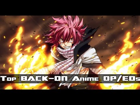 Top BACK-ON Anime Openings and Ending Themes