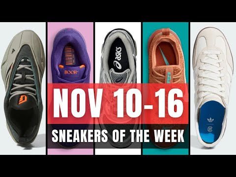 SNEAKER DROPS This Week 🔥 Nov 10 -16