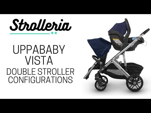 UPPAbaby VISTA Double Configurations: How to Turn the VISTA into a Double Stroller