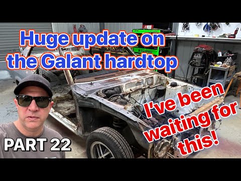 Galant hardtop build BIG update - and it's good news! - Galant hardtop EP22