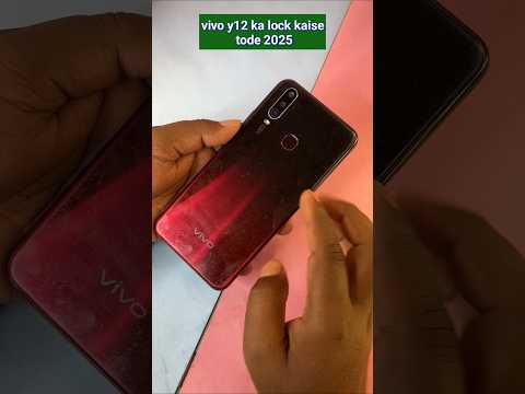 vivo y12 ka lock kaise tode | vivo y12 hard reset 2025 #shorts