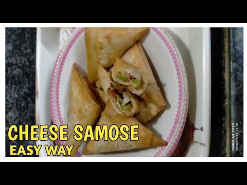 SPECIAL CHEESE SAMOSA😋 || INDIAN FOOD HERITAGE || recipe by shiza ameen