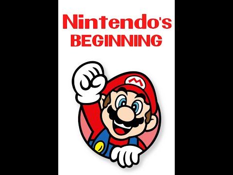 The beginning of Nintendo. Wasn't video games?