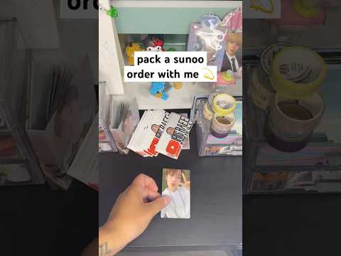 pack a sunoo order with me 💫 #packwithme #pwm #packingorders #enhypensunoo #sunoo #enhypen