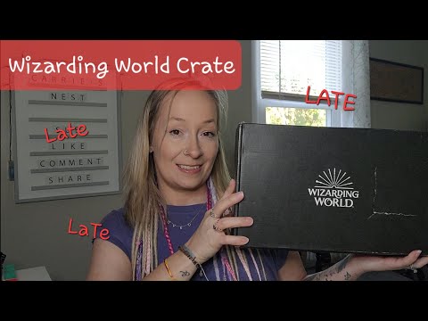 Wizarding World Crate by Loot Crate for Sept/Oct 2021 • Late boxes‼️ #wizardingworldcrate #lootcrate