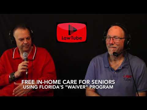 Free in home for seniors using Florida's "Waiver" program