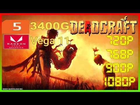 DEADCRAFT | Ryzen 5 3400G Vega 11 2x8 (2666MHz) 16GB RAM