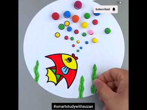 beautiful craft of fish 🐠 🐟|mind boster 🌈🎉#shorts #ytshort #trending#viral #shortvideo