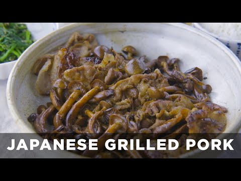 How to Make Buta no Shogayaki (Grilled Ginger Pork Recipe) | Japanese Recipe | 豚肉の生姜焼き 作り方レシピ