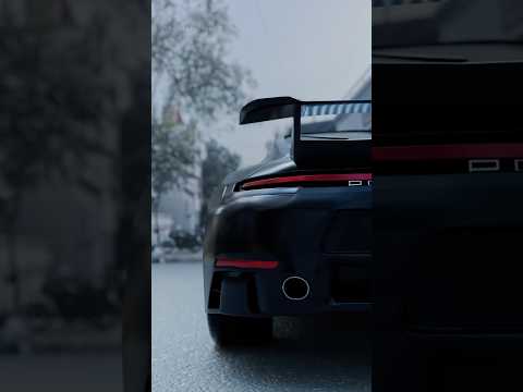 Porsche in the town🔥Malegaon📍#porsche #cgi #blender #mh41 #shorts #blenderanimation #porsche911